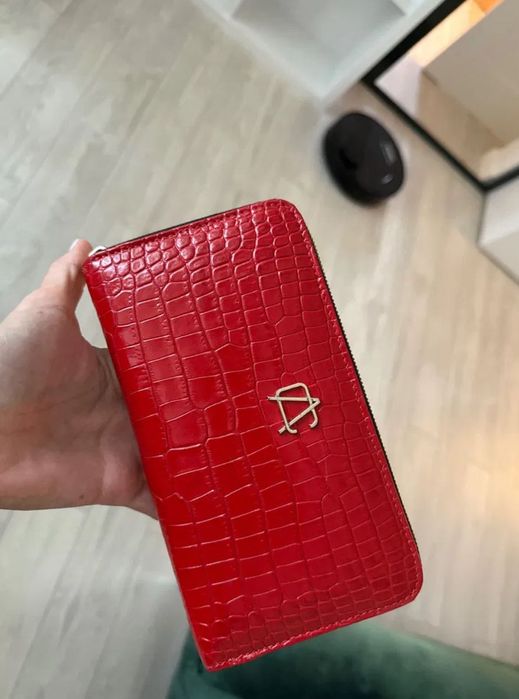 Portofel damă roșu ANNA CORI