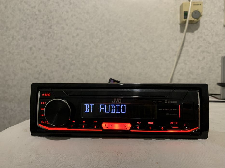 Авто радио JVC Bluetooth