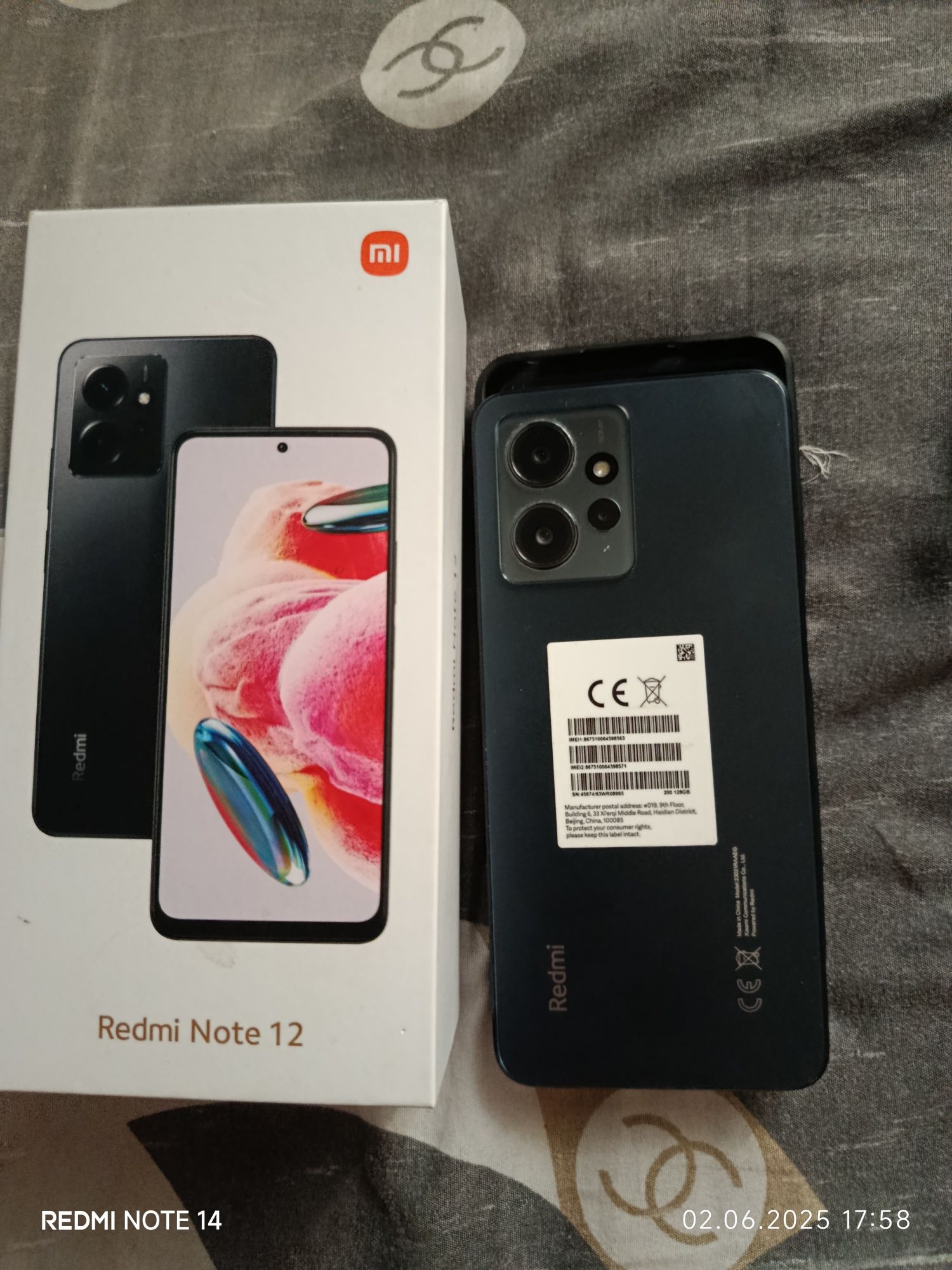 Продаю телефон Redmi note 12 6/128GB