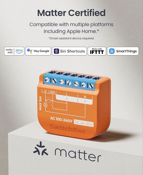 Releu inteligent SwithBot 1PM W5502310
