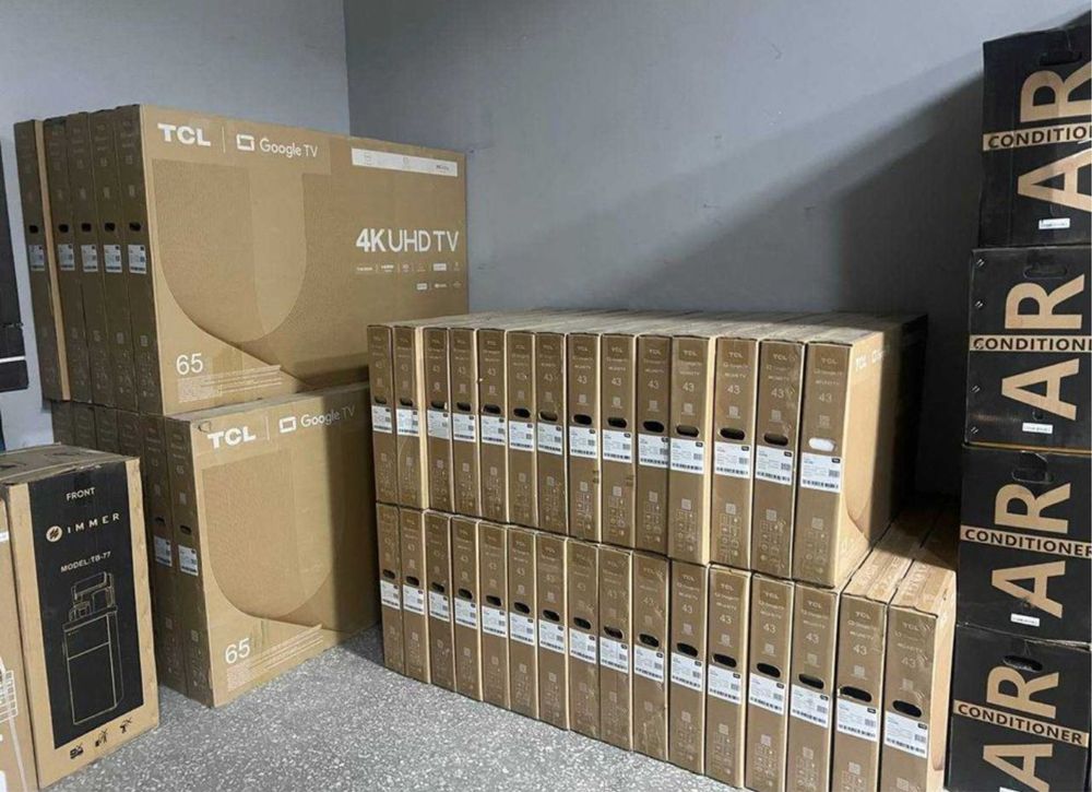 TCL 65* P755 4K smart Tv 120hz первых рук Доставка бесплатно