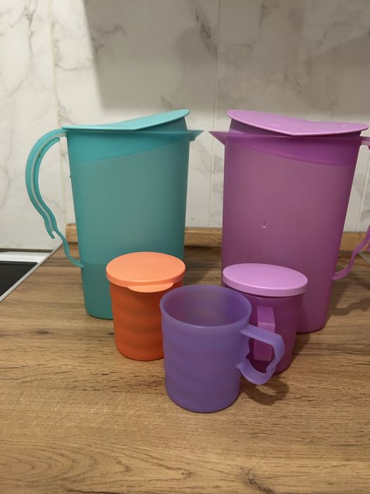Tupperware 2 кувшин и 3 стакан