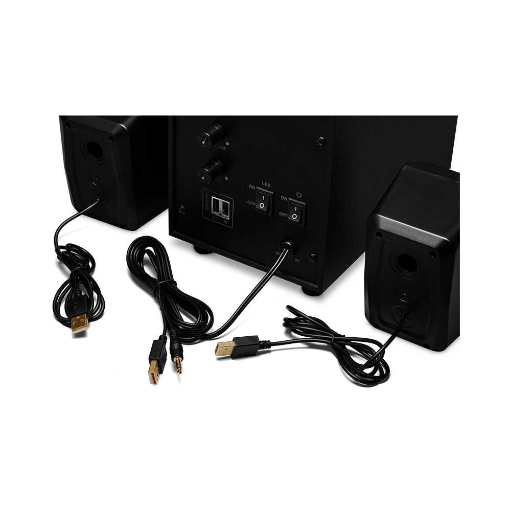 Акустическая система 2.1 Redragon Toccata RGB, 11 Вт, USB 3.5 мм
