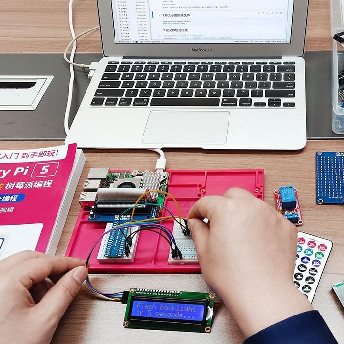 Raspberry Pi 5 16Gb boshlang'ich to'plami, Sensorlarni ishlab chiqish