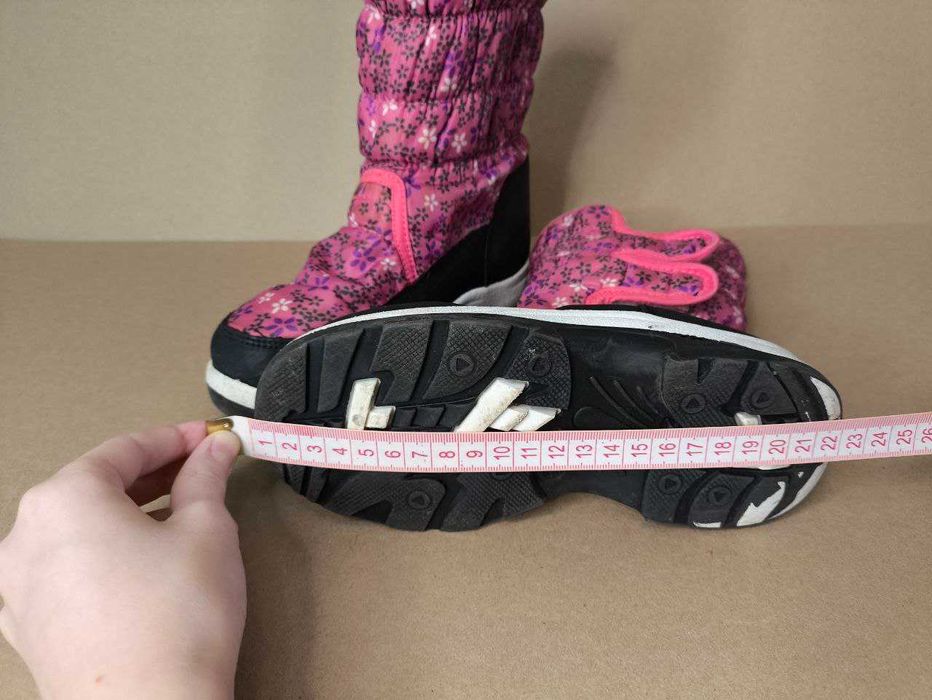 Сапожки детские зимние | Сапоги утепленные непромокаемые, размер 32