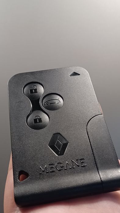 Ключ карта Рено Меган, Сценик RENAULT MEGANE чип карта и кейс