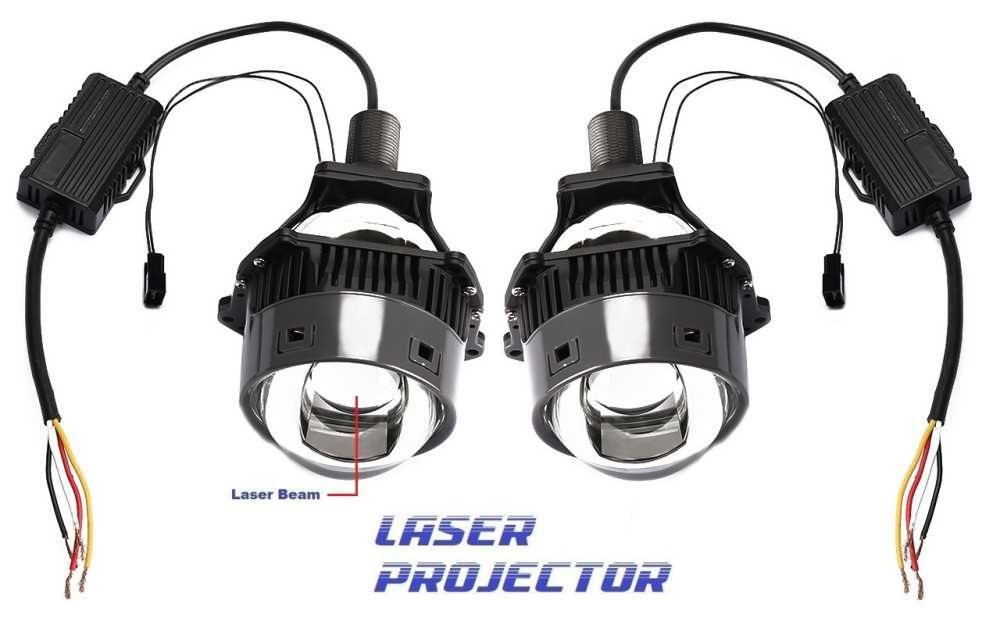 Lupe Bi-Led Laser pt retrofit far BMW/Audi/VW/Skoda/Opel