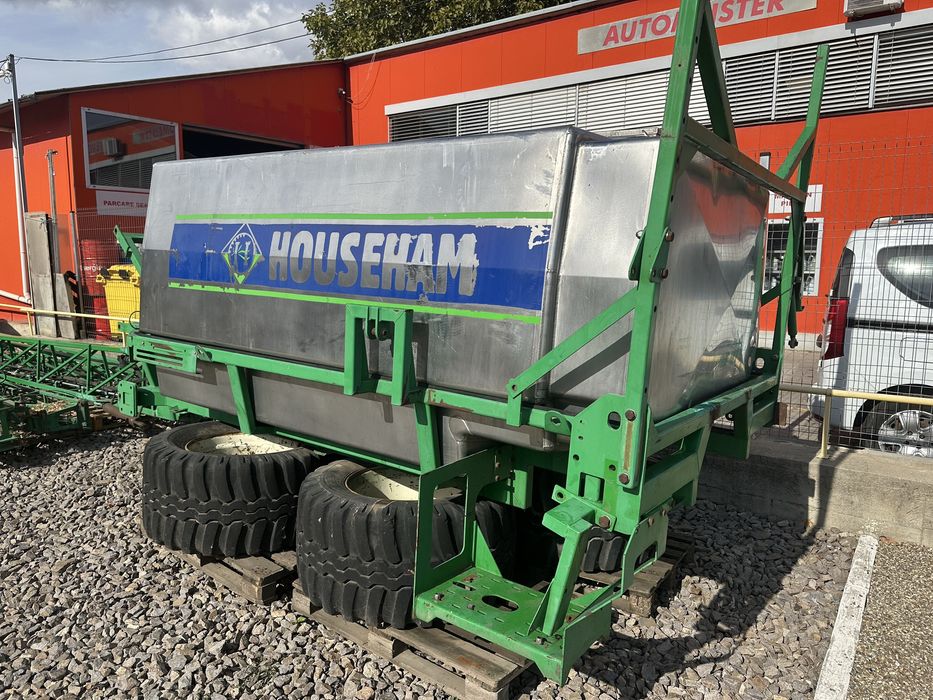 Bazin inox 5450 litri ex masina de erbicidat