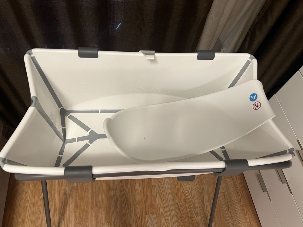 Вана със стойка и подложка Stokke flexy bath