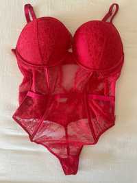 Body Victoria's Secret Bombshell Lace Teddy XXL