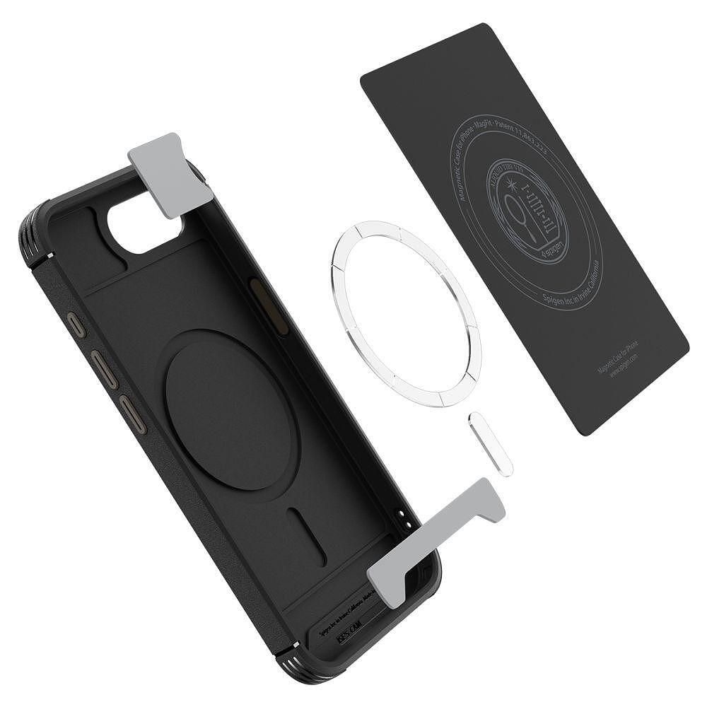 Spigen core armor mag magsafe калъф за iphone 16e - matte black