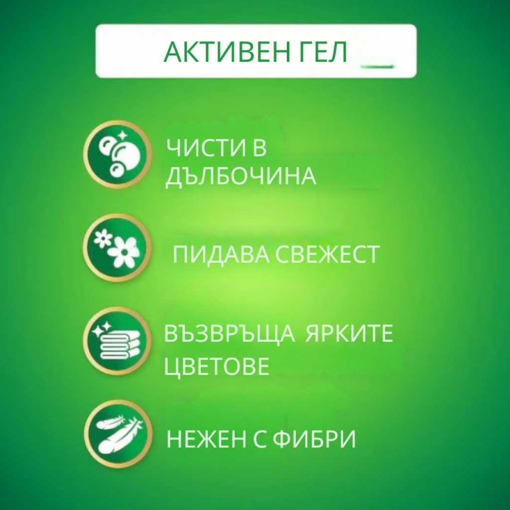 Течен препарат за пране Persil Deep Clean Active Gel 5, 8L 116 пранета