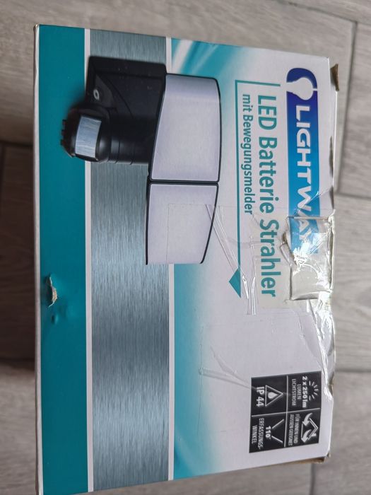 Lampa cu senzor de mișcare exterioară 2x250 lumeni