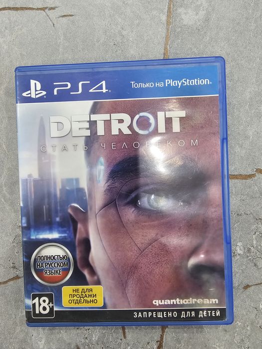 Диски на PS4 Detroit