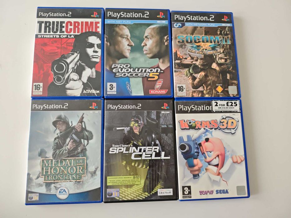 Игри за Playstation 2 - Crazy Taxi Max Payne Call of Duty 007