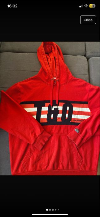 Angelo Litricon hanorac bluza L - rosu hoodie red