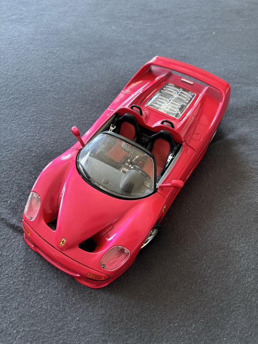 1 of 98 !!! Vând macheta Ferrari f50 Burago scara 1/18
