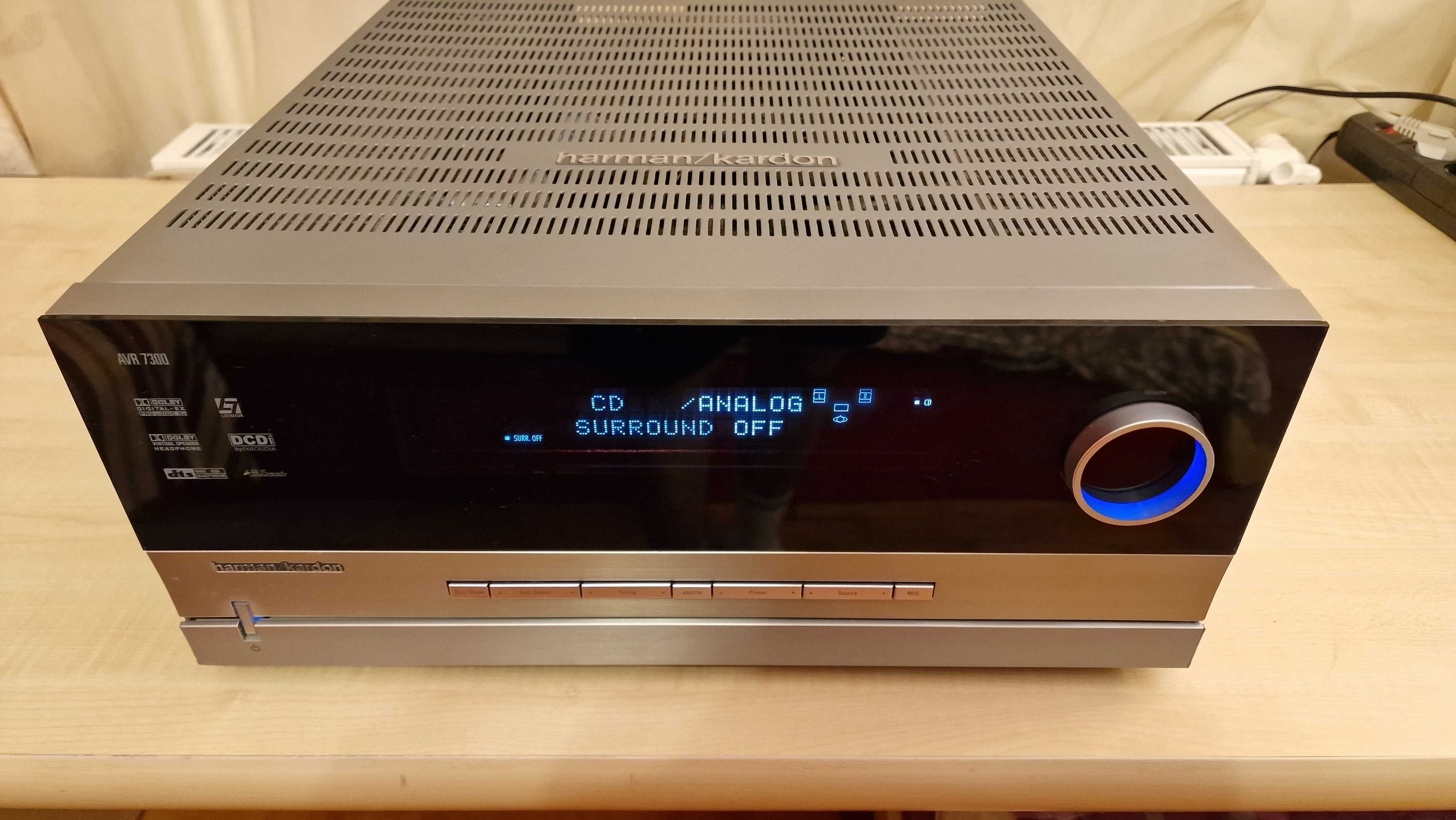 Amplificator 7.1 Harman Kardon AVR 7300 / 7x 110W RMS in 8 Ohm