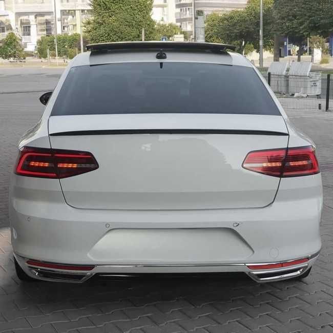 Eleron Portbagaj Lip Codita VW Volkswagen Passat B8 15-22, Negru Lucio