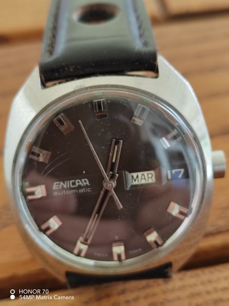 Vând ceas Enicar Sherpa automatic