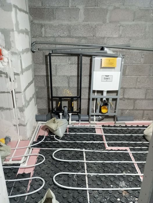 Сантехника топли пол и установка ишларини кламиза