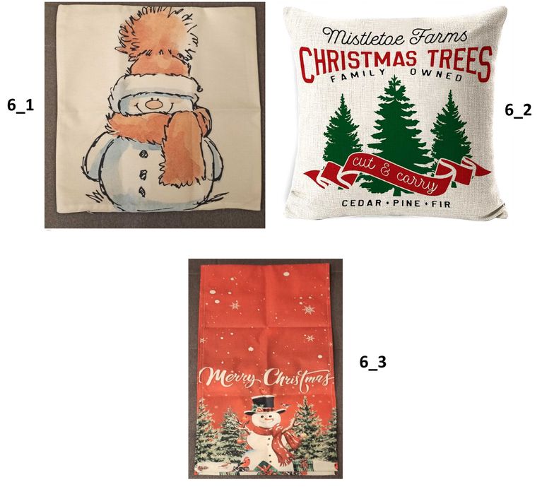 Коледни декоративни калъфки