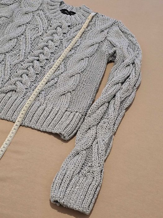 Pulover tricot împletit MNG