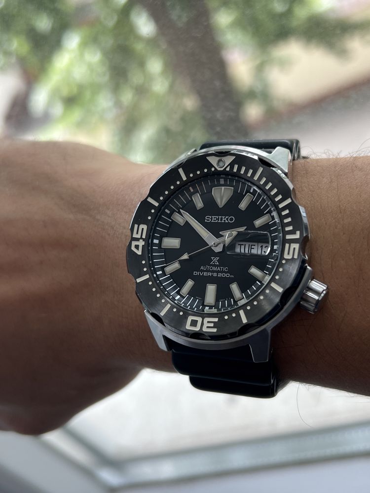 Ceas Automatic Diver Seiko Monster Prospex Cutie si documente