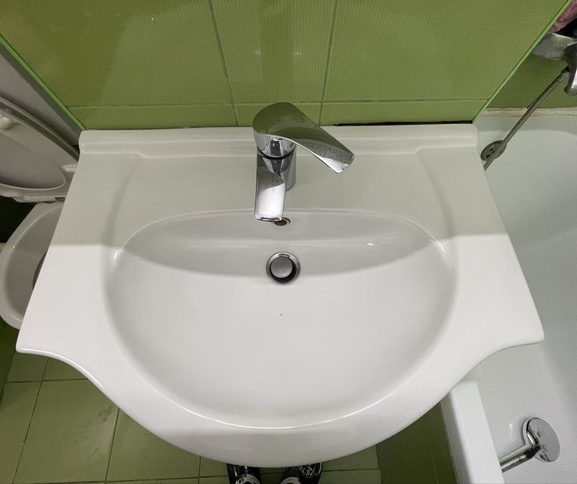 Chiuveta, masca, baterie (grohe), oglinda