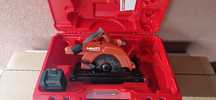 Hilti circular pe acumulator