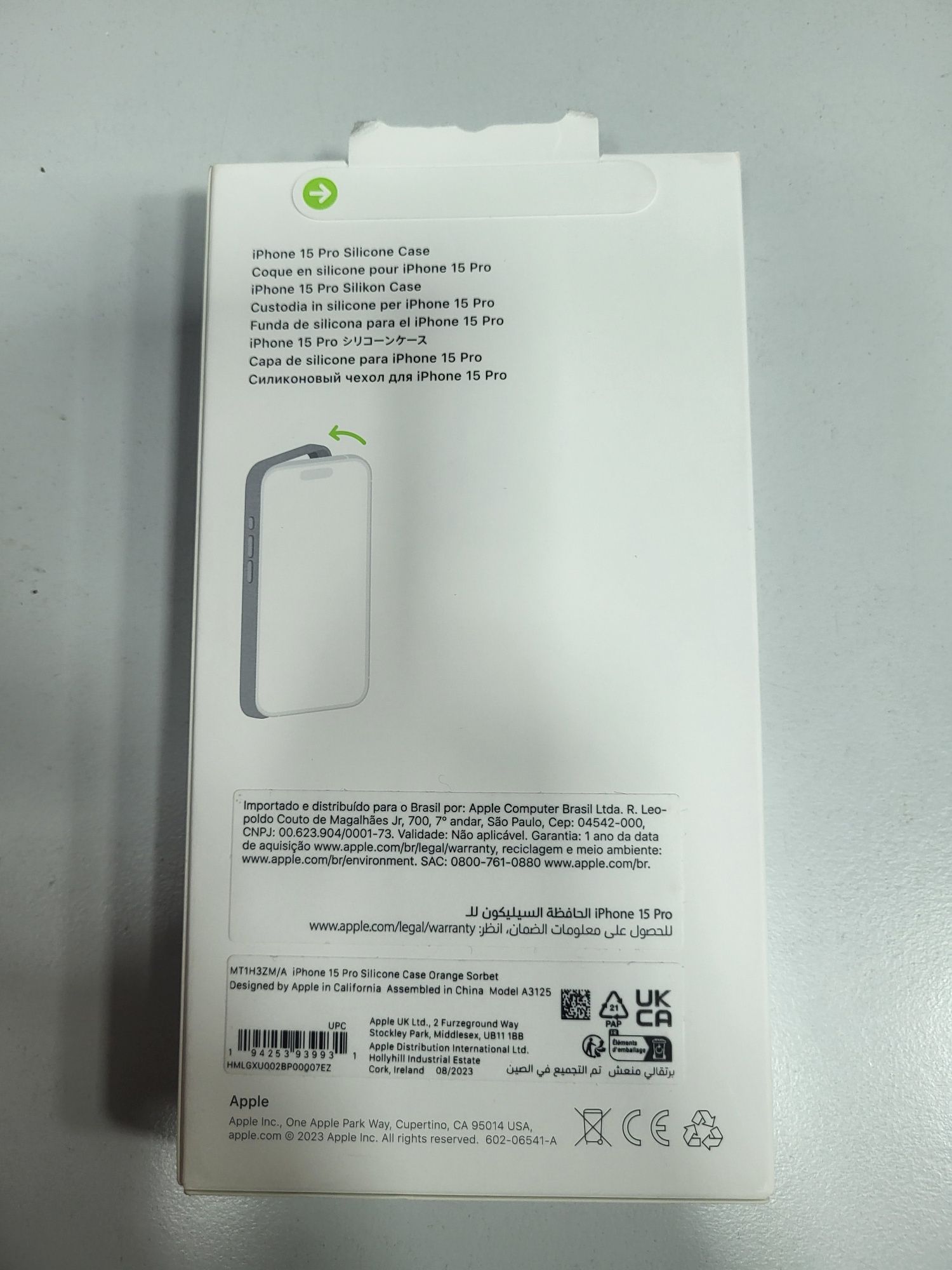 Husa Iphone 15 Pro Silicone Case MagSafe Noua Sigilata