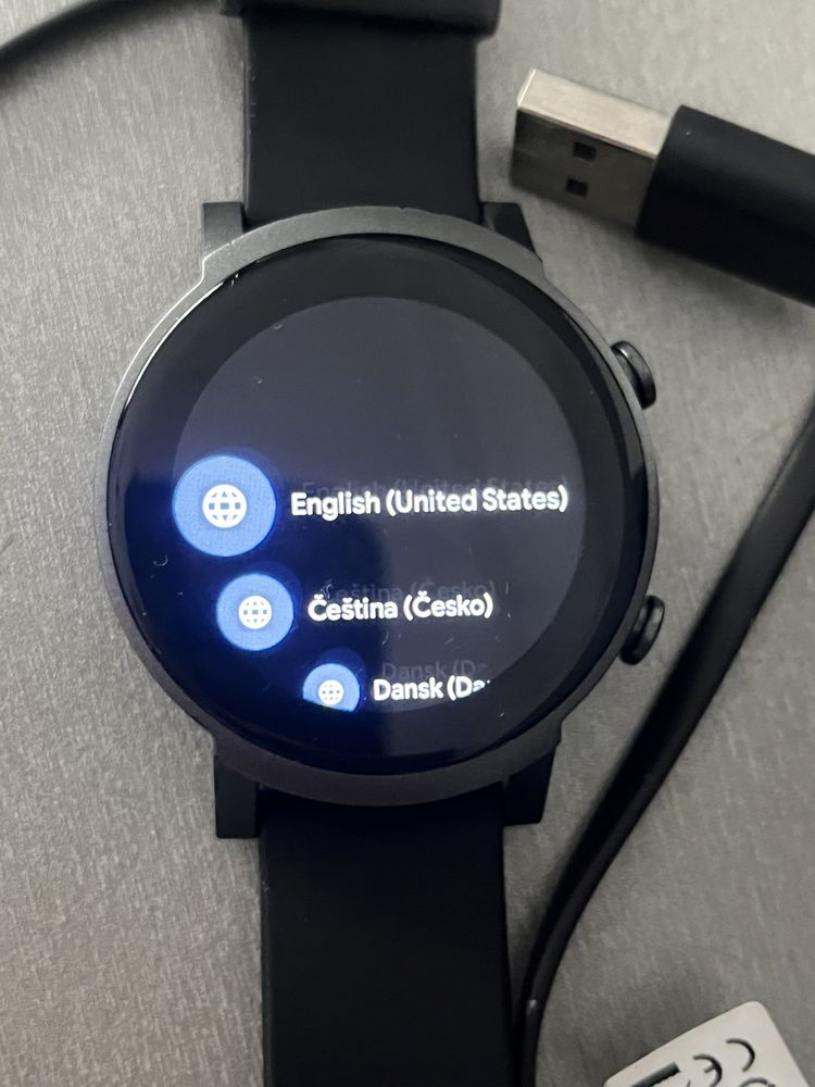 Smartwatch ticwatch e3