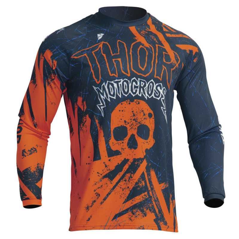 Детско мотокрос джърси блуза THOR YOUTH SECTOR GNAR MIDNIGHT/Orange