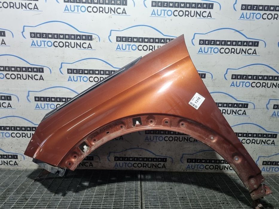 Aripa Stanga Fata Peugeot 3008 II 2016 - 2020 4 Usi Copper Braun Perleffekt ELG (1316)