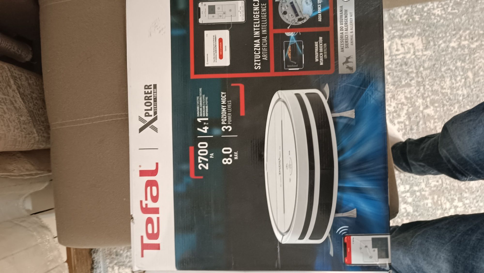робот пылесос Tefal