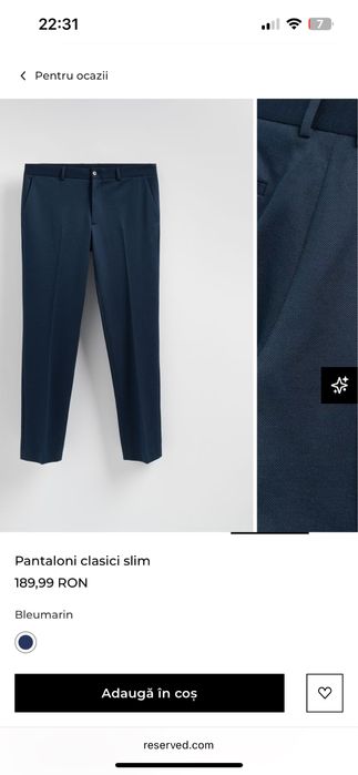 Costum Barbati Albastru