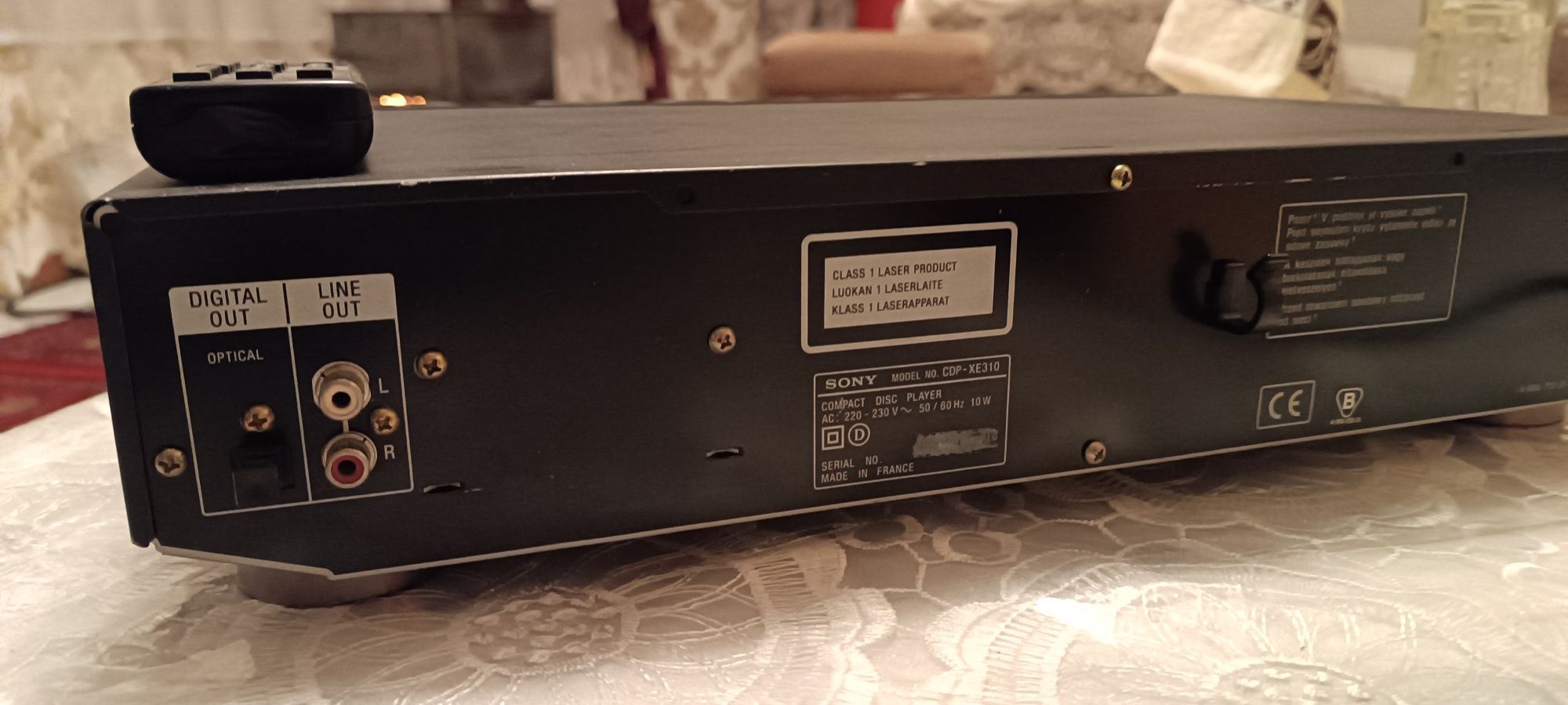 SD проигрыватель Sony CDP-XE310