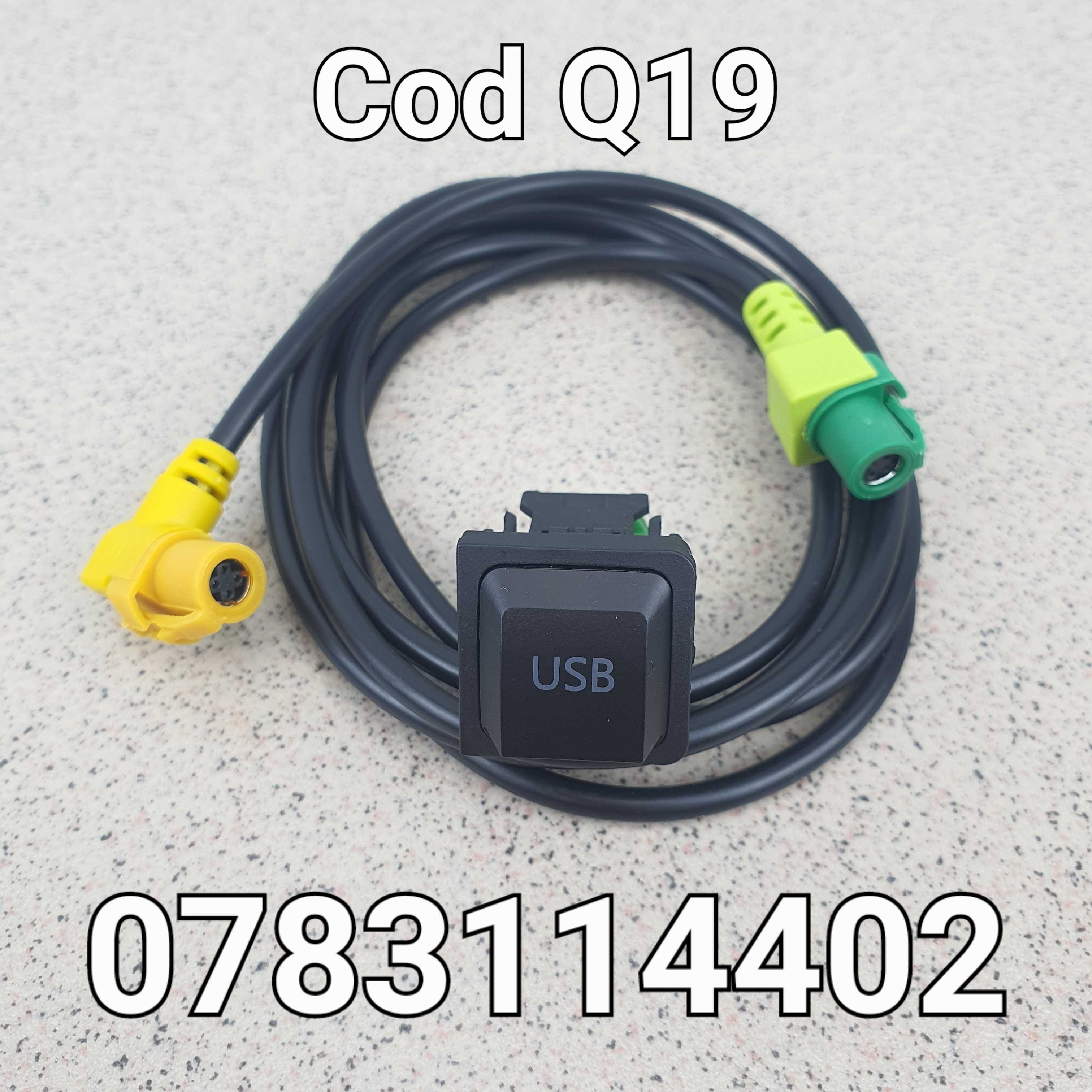 Cablu USB-RNS 315 510 RCD 510 Navigatie-Carplay-Android Auto-Nou - Q19