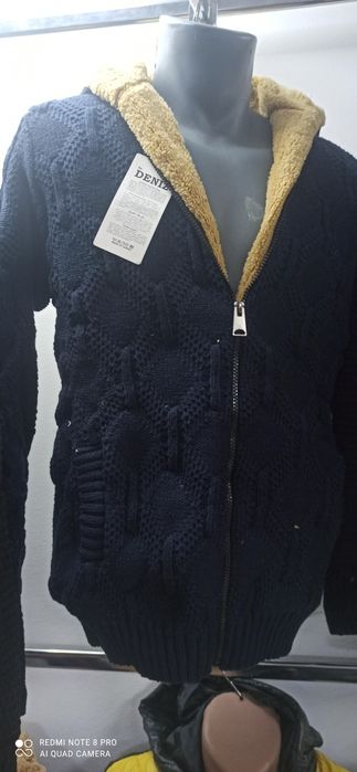 Суитчър жилетка с каракул - огр.. кличеество