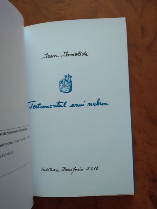 Testamentul unui nebun de Ioan Ianolide