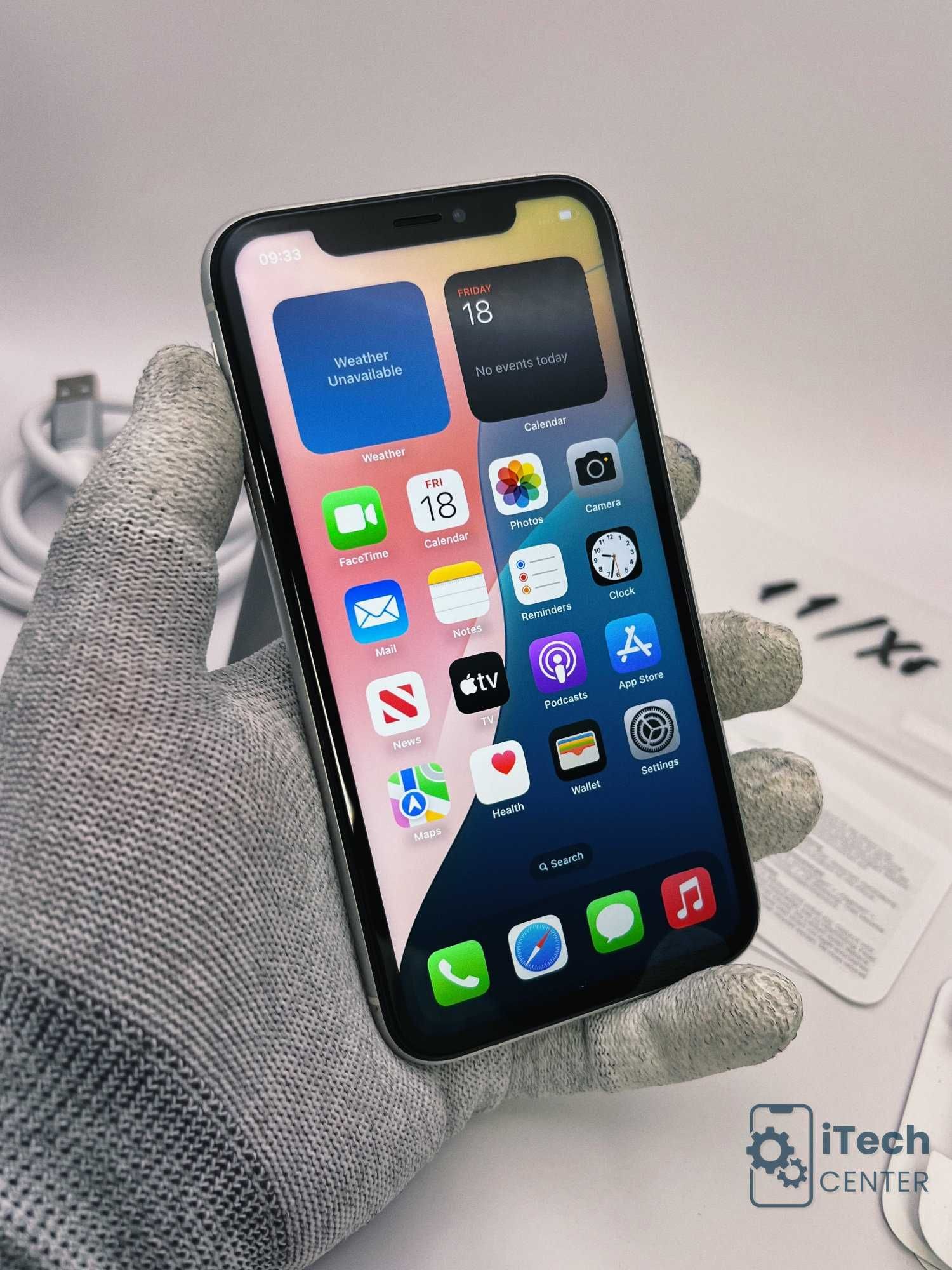 iPhone Xr, 128GB, White, 100% батерия, ОТЛИЧЕН, ГАРАНЦИЯ!