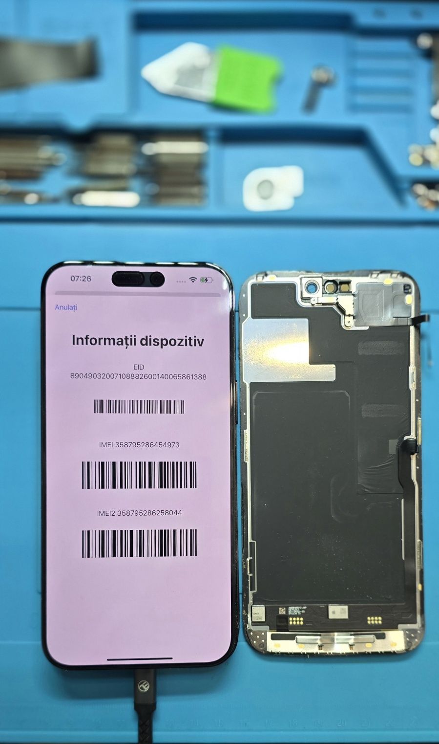 iPhone 14 Pro Max - Placă Bază - COMPLETĂ - 128/256 GB