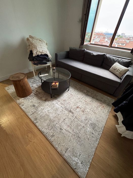 Разтегателен диван Ikea сив