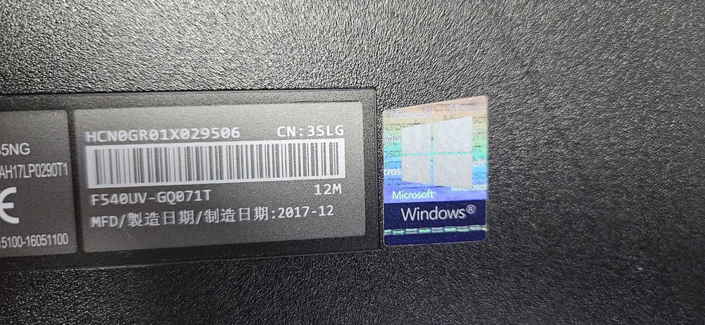 Ventilator cooler pentru laptop ASUS F540U