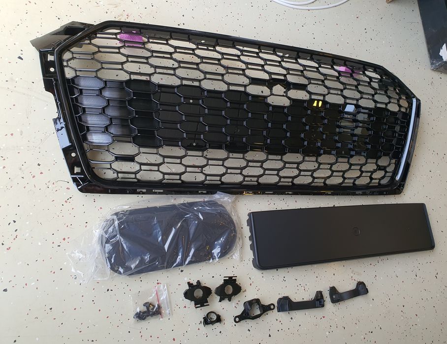 Grila fagure RS look AUDI A5 2016-2019