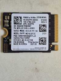 SSD Samsung PM991a 512Gb NVMe PCIe Gen3x4 2230