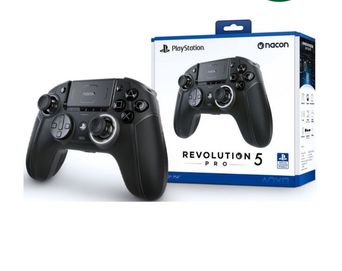 Безжичен контролер Nacon - Revolution 5 Pro, черен (PS5/PS4/PC)