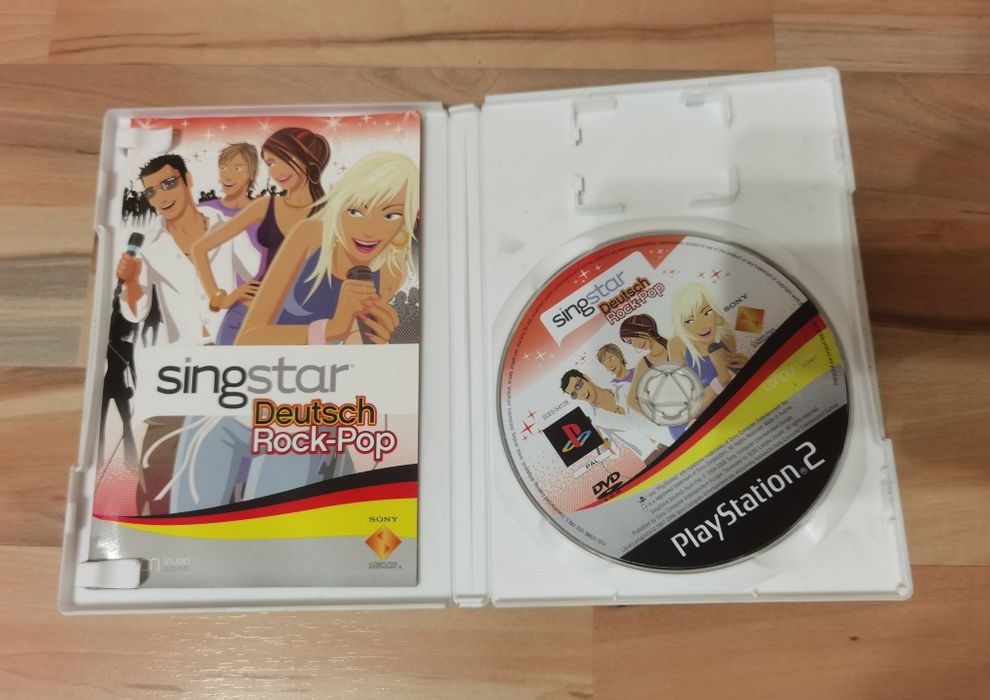 Joc video Ps2 playstation Singstar Deutsch Rock Pop ps2 ps 2