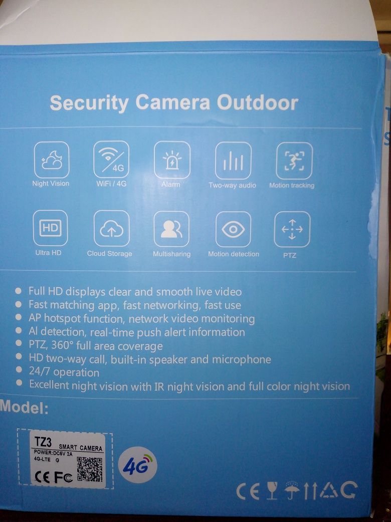 Camera quyosh nuri bilan sovtasiga+64gb fleshka