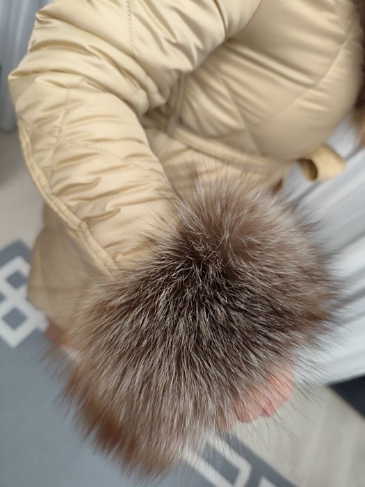 Geaca  parka cu blana naturala